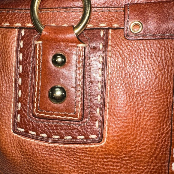 EUC Coach Hamptons Leather Satchel Style Number 10555 - Picture 3 of 15